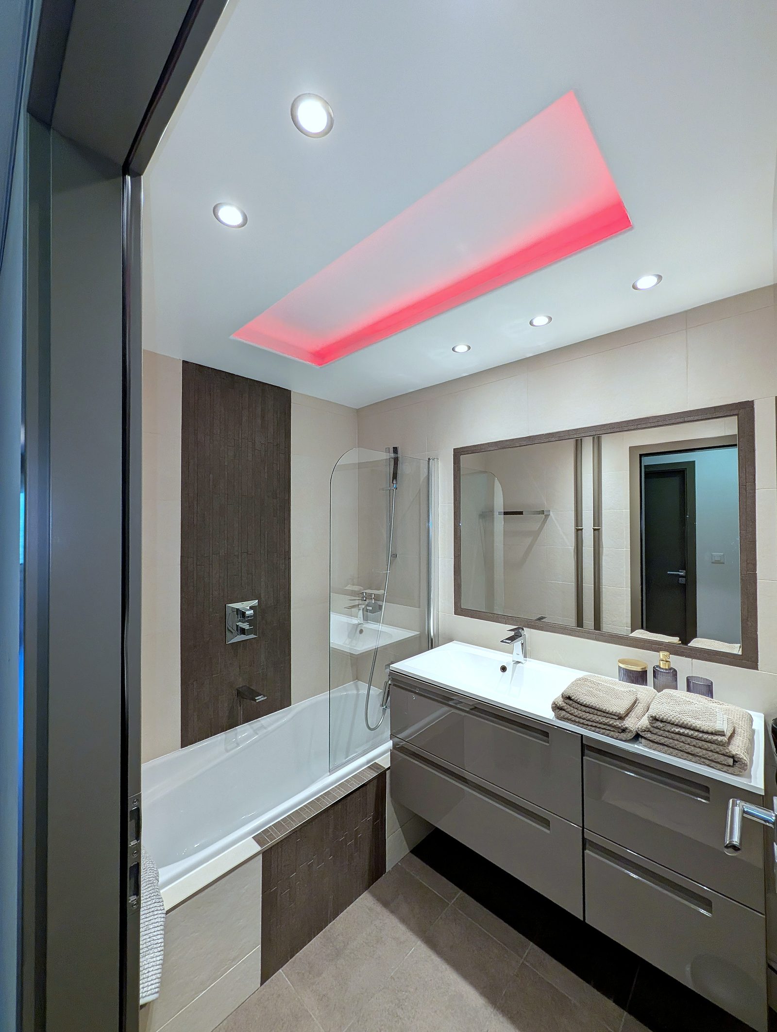 Salle de bain de l'appartement Balme a Torgon